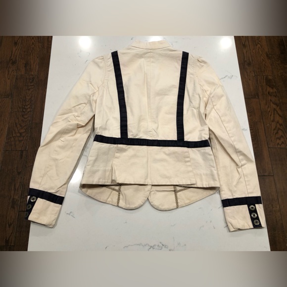 Loft Petite Cotton Blazer Coat Size 2P - Picture 7 of 16